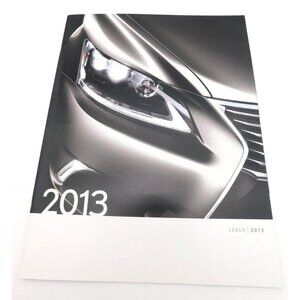 2013 Lexus Vehicle Model Dealer Sales Brochure Color Booklet GS CT